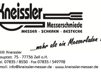 Messerschmiede Kneissler | Zell am Harmersbach
