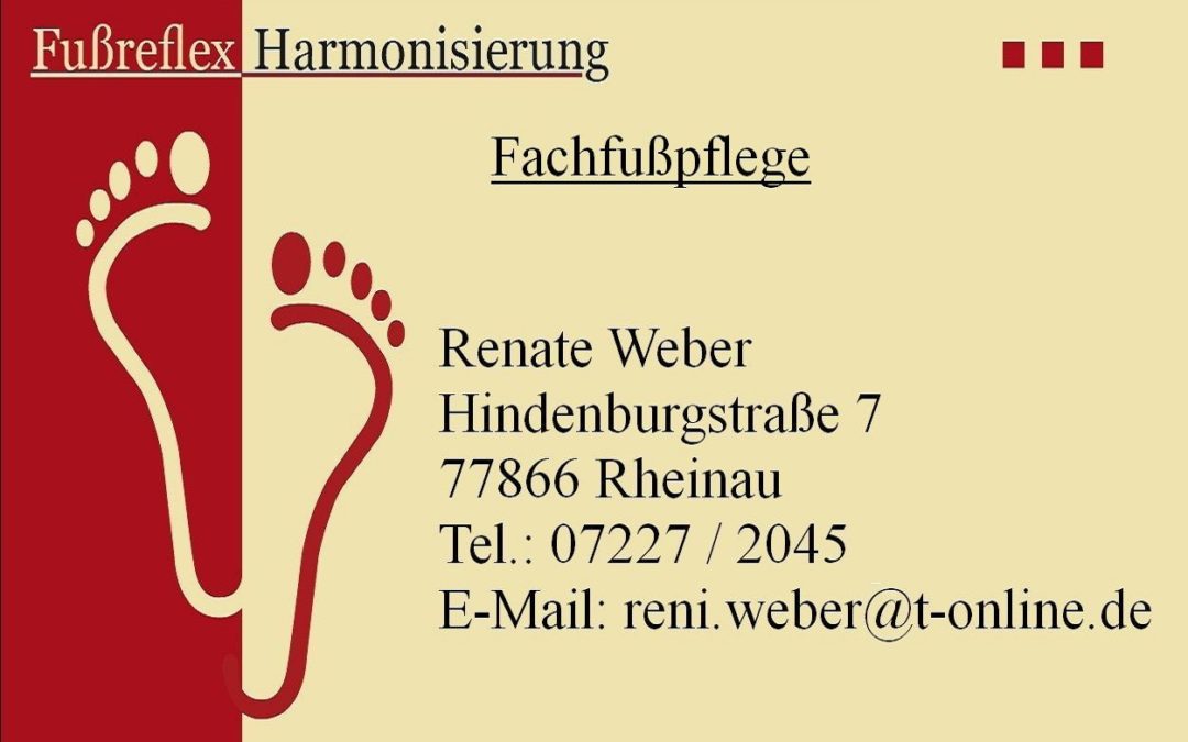 Fachfußpflege | Rheinau-Helmlingen