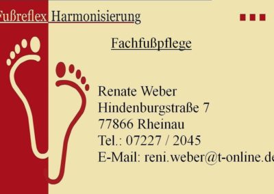 Fachfußpflege | Rheinau-Helmlingen