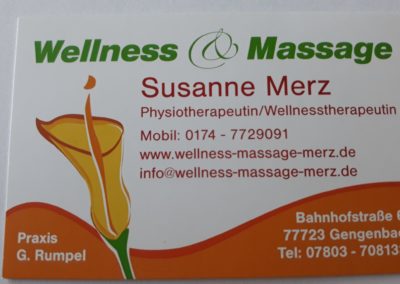 Wellness & Massage Merz | Gengenbach